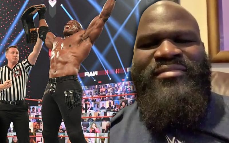 Mark Henry’s Great Reaction To Bobby Lashley WWE World Title Win