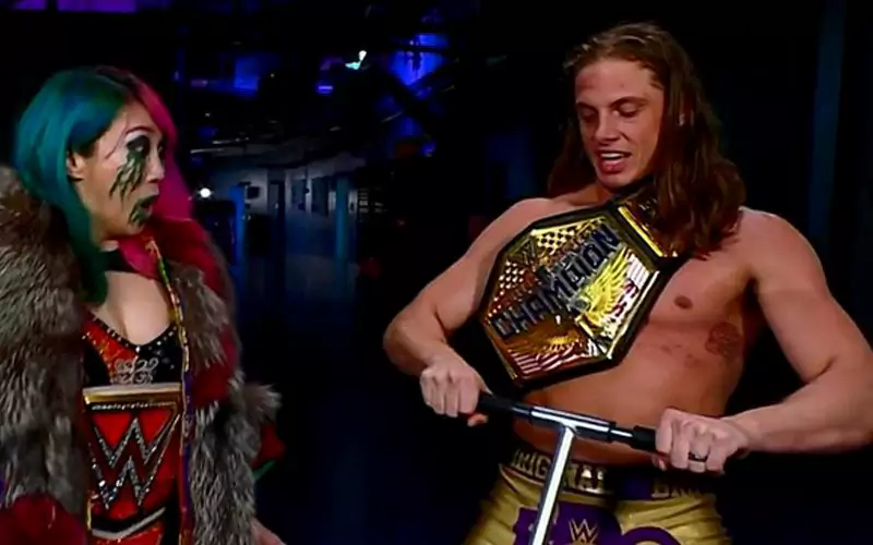 Matt Riddle Botches Lines & Walks Off During Segment On WWE RAW