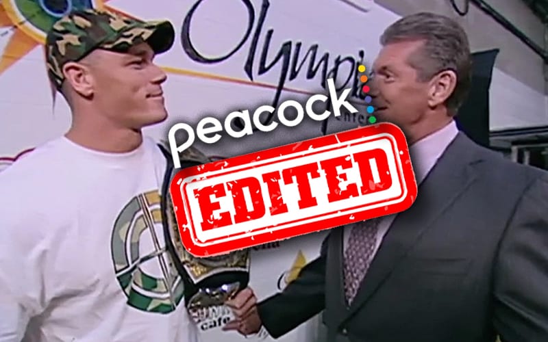 Peacock Edits Controversial Vince McMahon Segment From WWE Streaming Service