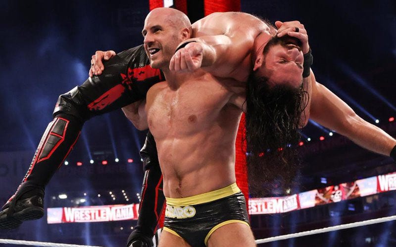 Cesaro Reveals Why He Won’t Perform The UFO Often In WWE
