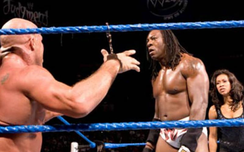 Kurt Angle Was Not Comfortable With Booker T & Sharmell Storyline