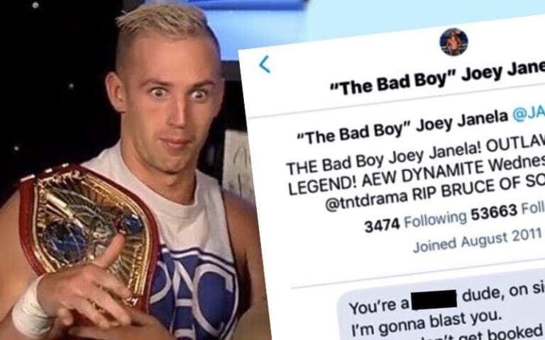 Dylan Bostic Reveals Threatening Message From Joey Janela