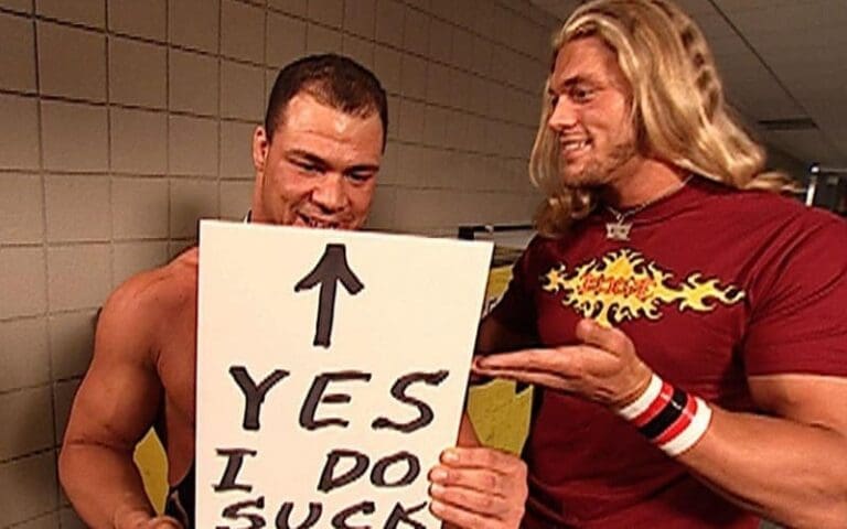 Edge Is Sorry For Starting Kurt Angle's 'You Suck' Chants