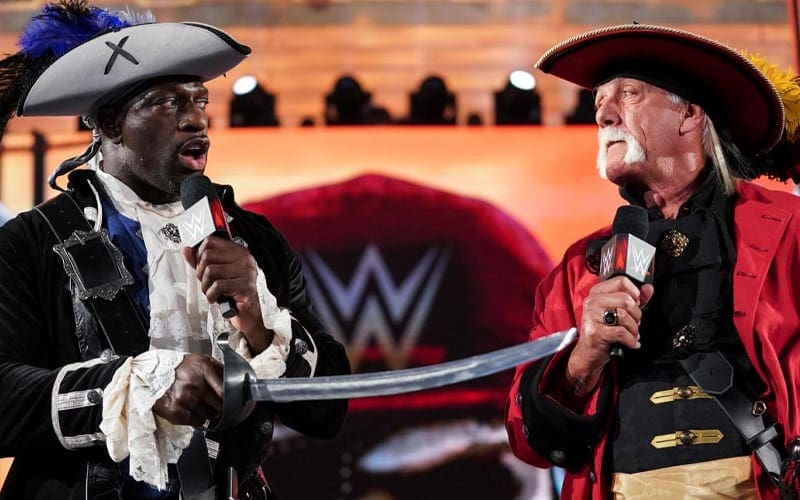 When WWE Decided To Put Hulk Hogan & Titus O'Neil In Pirate Costumes For WrestleMania