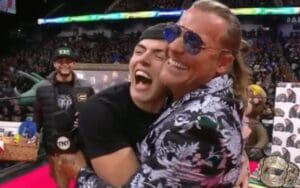 Steve Austin Gives Sammy Guevara Love During Broken Skull Sessions