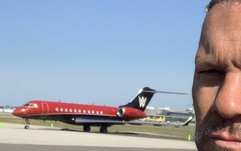 Chris Jericho Spotted With WWE Private Jet