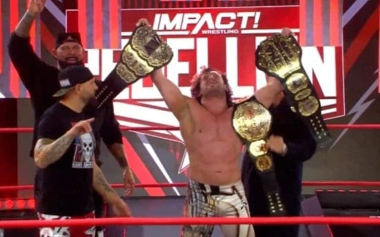 AEW Acknowledges Kenny Omega's Impact World Title Win