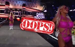 Backstage Reaction To Mandy Rose's WrestleMania Slip