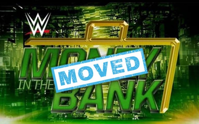 WWE Pushes Back Money In The Bank Pay-Per-View