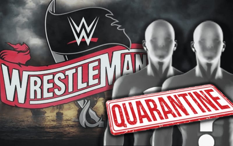 WWE Superstars Voluntarily Quarantined Before WrestleMania