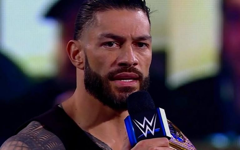 Roman Reigns Reacts to Fans Flipping Him Off At WWE WrestleMania 37