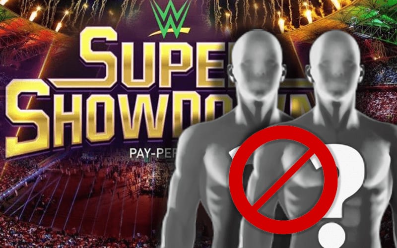 WWE Cancelled Very Interesting Saudi Arabian Match