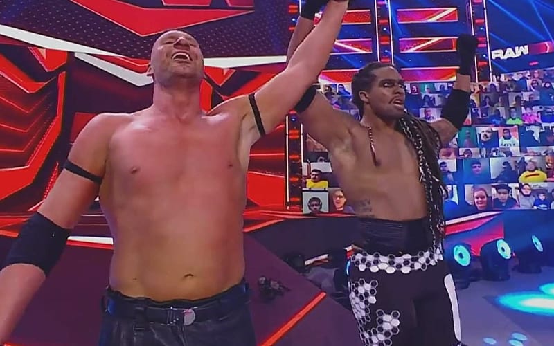 T-Bar & Mace Unmasked On WWE RAW