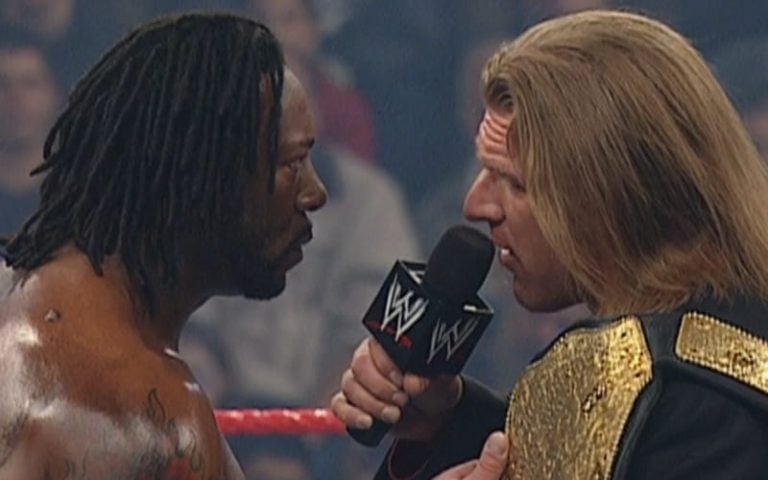Booker T Denies That His Feud With Triple H Was About Racial Issues