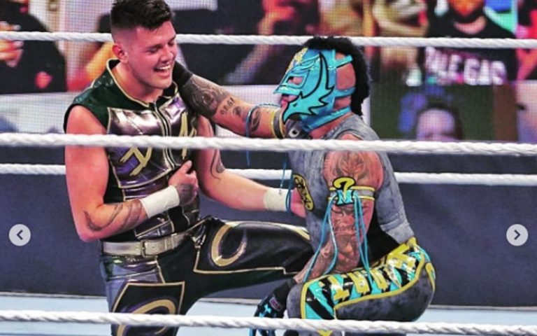 Dominik Says He’s Grateful & Blessed To Win Tag Team Titles With Rey Mysterio