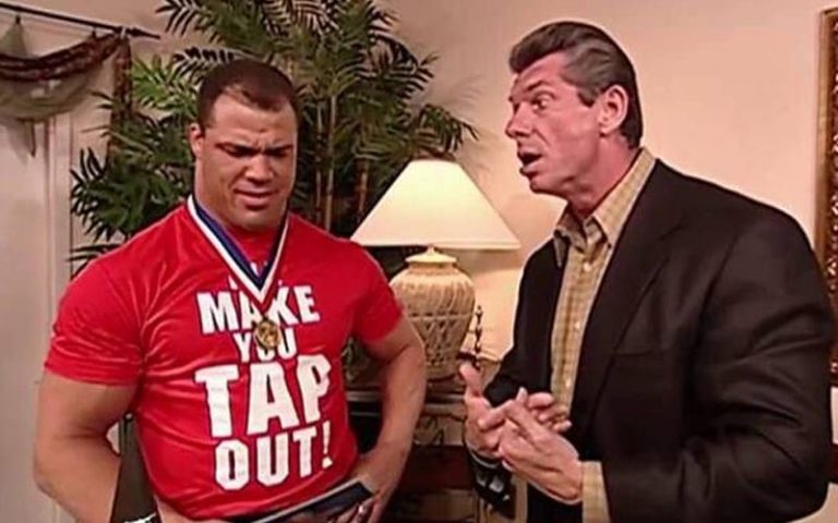 Vince McMahon Was Upset With Kurt Angle Calling Spots Too Loudly During Matches