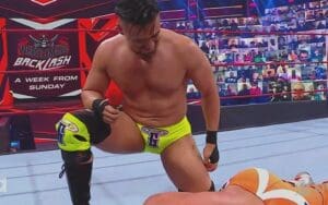 Angel Garza Literally Shoves Rose Up His Opponent's Rear End On WWE RAW