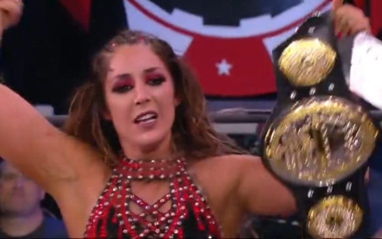 Britt Baker Wins AEW Women’s World Title At Double Or Nothing
