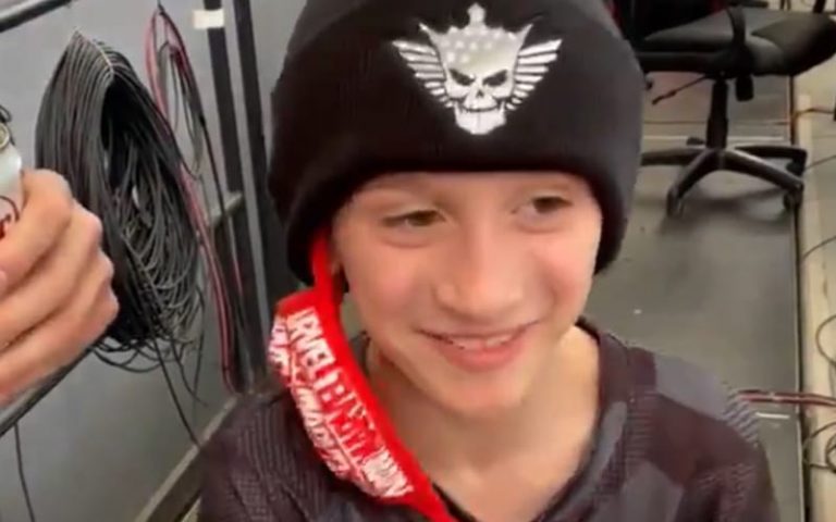 Brodie Lee Jr Reacts To Getting His Own AEW Entrance Music