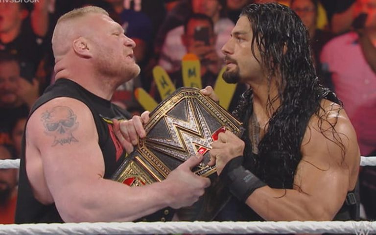 Brock Lesnar Apparently Doesn’t Want To Return To Face Roman Reigns