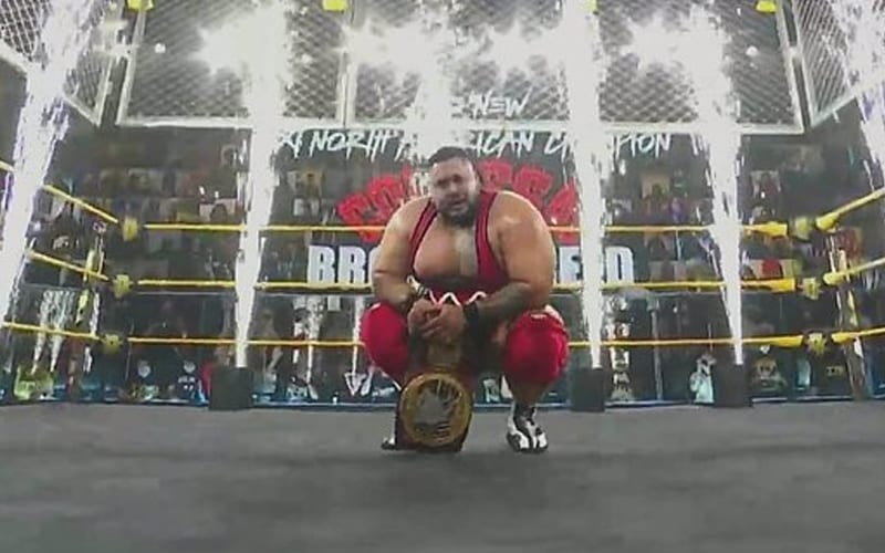 Reason Why JONAH’s NXT North American Title Reign Was Cut Short