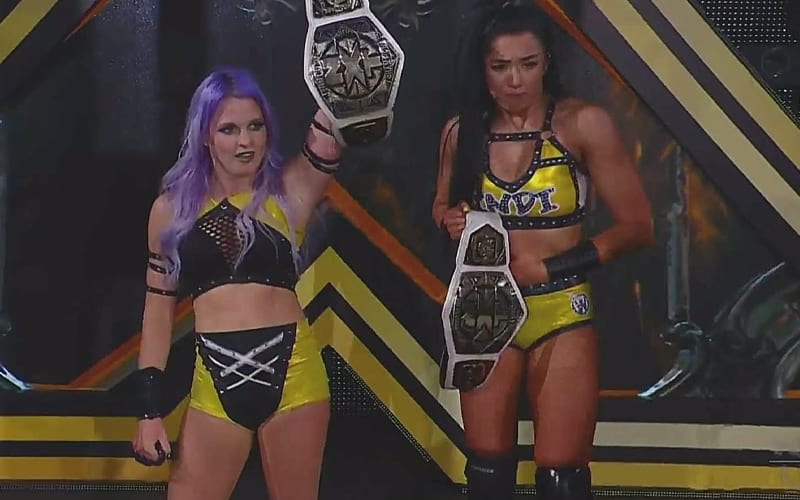 Candice LeRae & Indi Hartwell Win WWE NXT Women’s Tag Team Titles