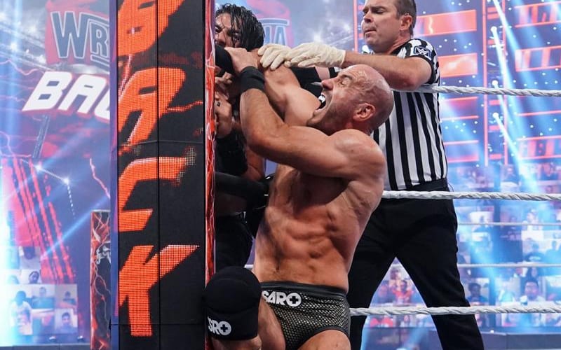 Cesaro’s Injury Status Following WWE WrestleMania Backlash
