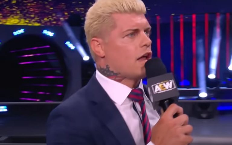Cody Rhodes Says ‘Never Say Never’ About Challenging For AEW Title