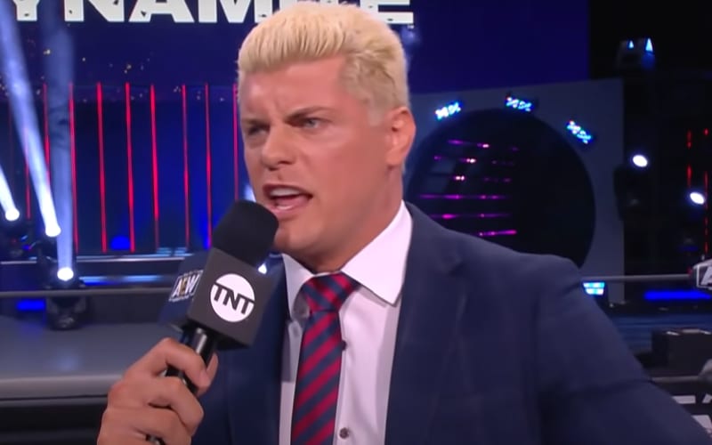 Cody Rhodes On AEW Fans That Think He’s A Heel