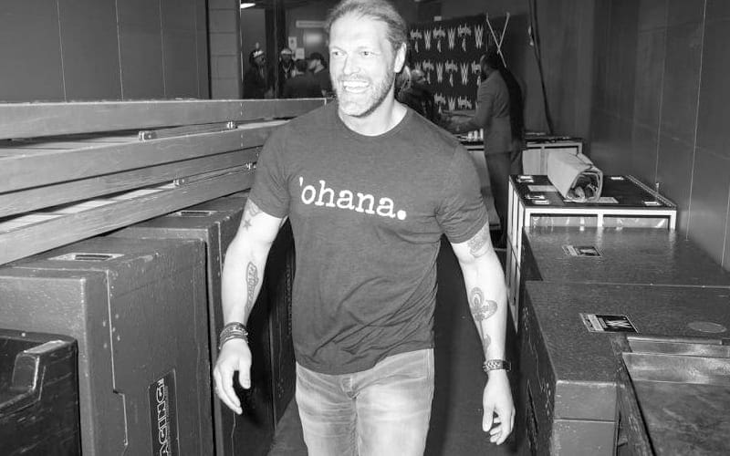Edge Apparently Taking Scheduled Time Off from WWE