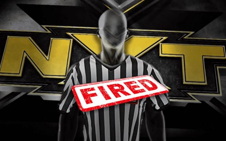WWE Releases ANOTHER NXT Referee