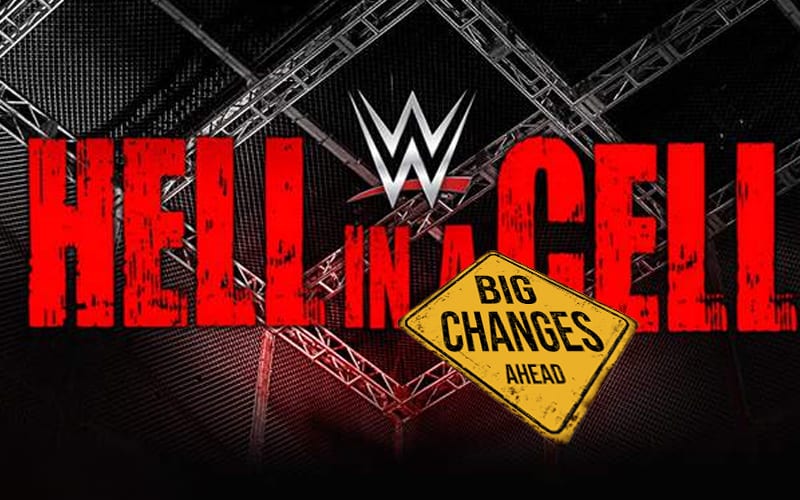 WWE Drastically Changing Hell In A Cell Card