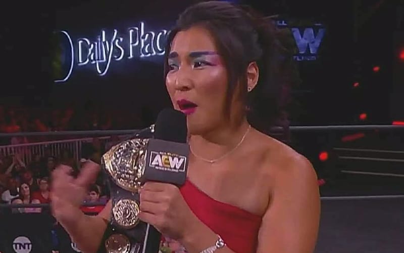 AEW Introduces New Women’s Title Belt On Dynamite