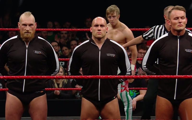 Alexander Wolfe Selling WWE NXT Imperium Gear
