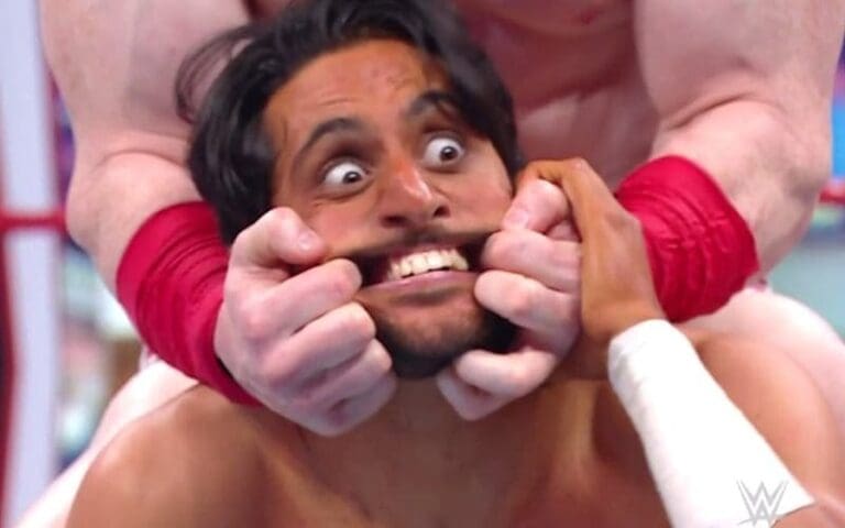 WWE Breaks Mansoor's Impressive Winning Streak During RAW Debut