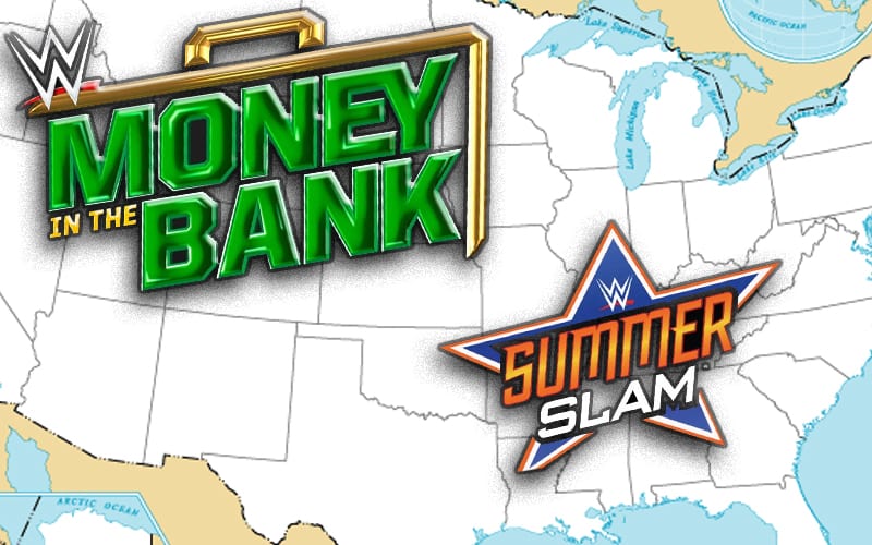 WWE Lands On Money In The Bank & SummerSlam Locations Outside Of Florida