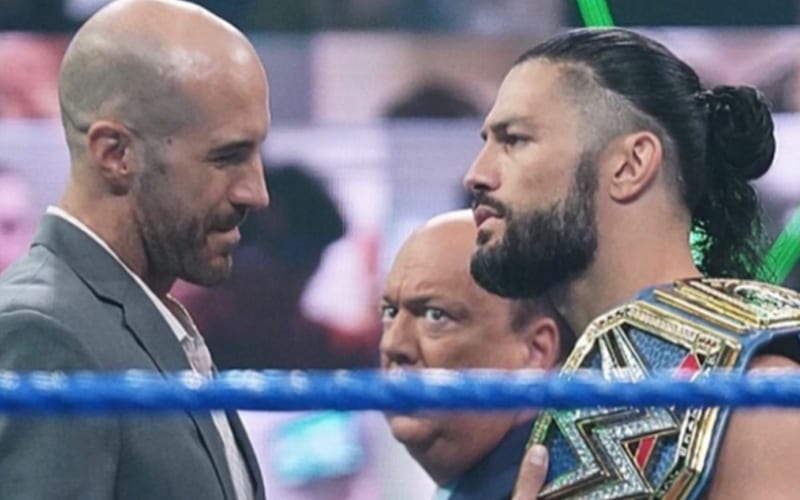 Roman Reigns Has Harsh Words For Cesaro Before WrestleMania Backlash