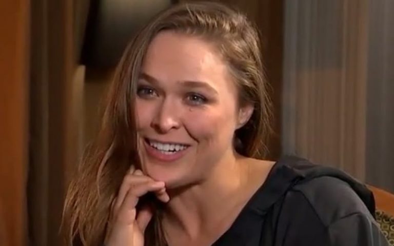 Ronda Rousey Merchandise Spotted In WWE Boardroom