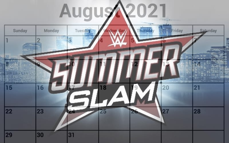 Date For WWE SummerSlam 2021 Revealed
