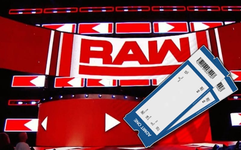 WWE Monday Night Raw Sees Very Strong Ticket Sales This Week