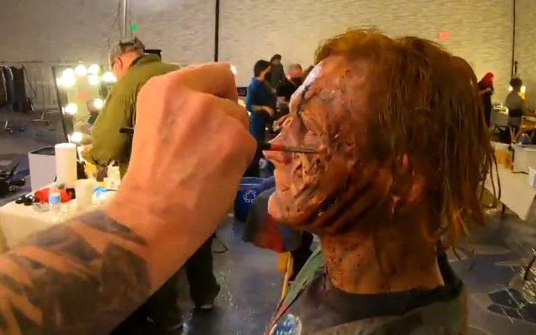 WWE Reveals Behind-The-Scenes Video Of Zombie Creation At WrestleMania Backlash