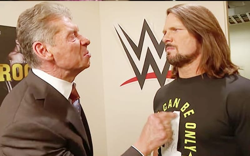 AJ Styles Explains How He Handles Vince McMahon