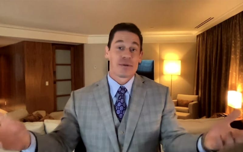 John Cena Reveals Why He Posted the WWE Logo on Instagram Last Month