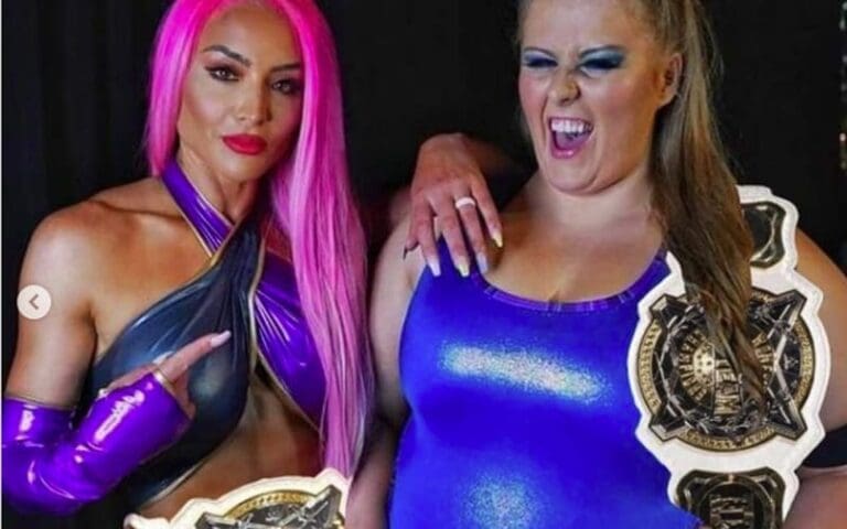 Eva Marie Gunning For The WWE Women's Tag Team Titles