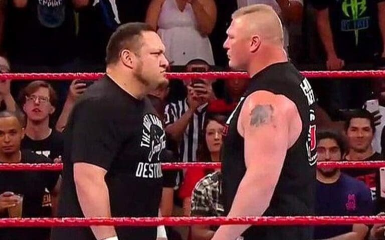 Samoa Joe Claims Brock Lesnar Doesn't Respect Opponents Who Can't Match His Intensity
