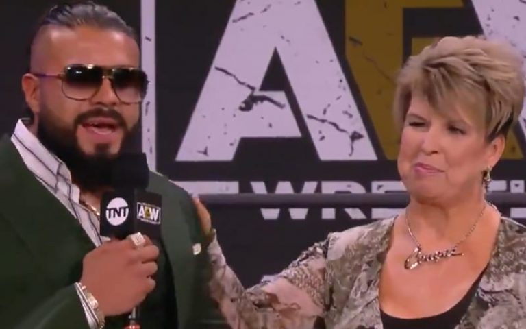 Andrade Thanks Vickie Guerrero After Introducing Him To The World Of AEW