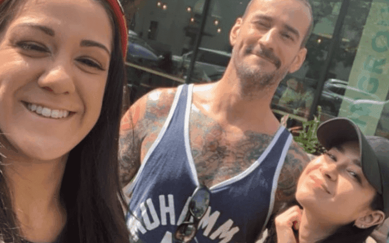 CM Punk Jokes With Bayley About Having Match With AJ Lee