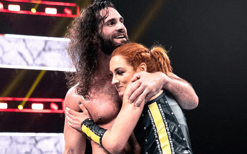 WWE Congratulates Becky Lynch & Seth Rollins On Their Marriage