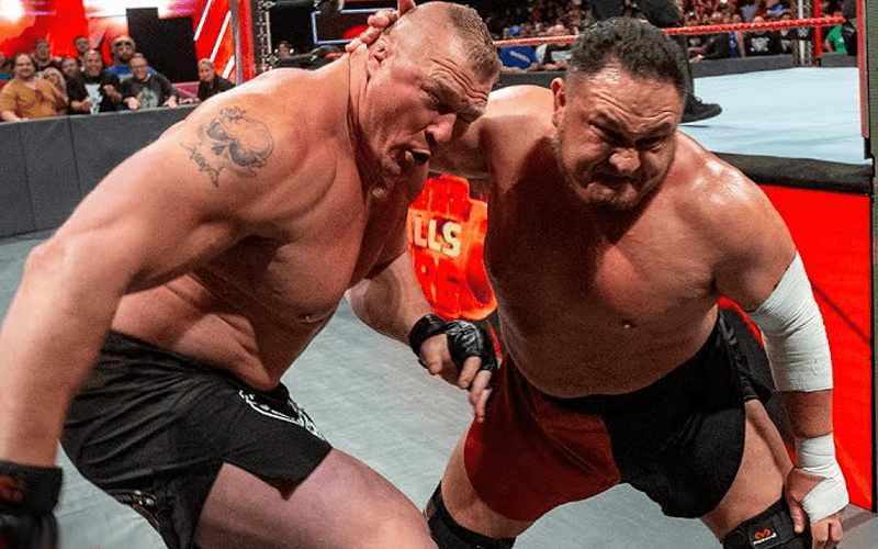 Ric Flair Feels Samoa Joe Was A Believable Opponent For Brock Lesnar
