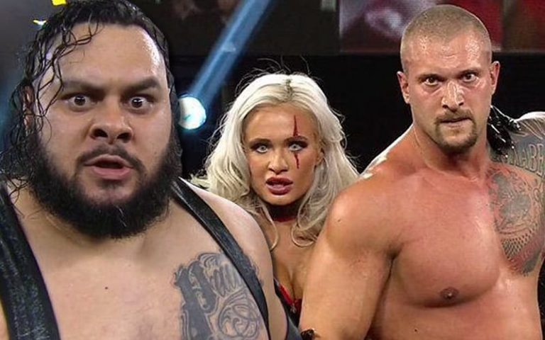 Karrion Kross & Bronson Reed Backstage At WWE RAW Tonight